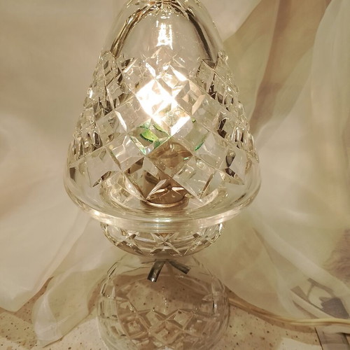 Vintage crystal lamp like new