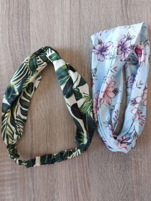 Hair ribbons like new, multicolor