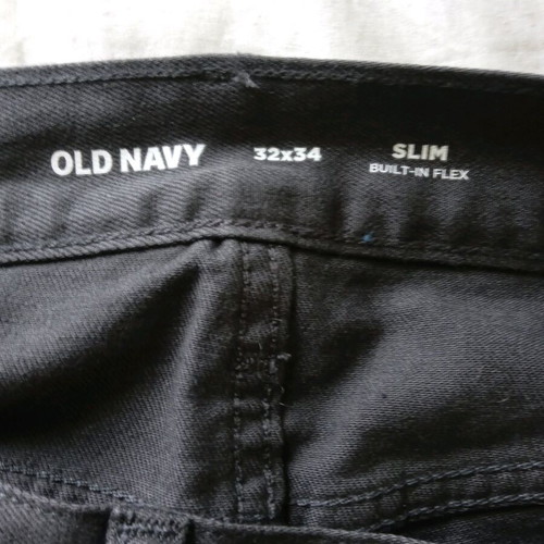 Old Navy slim built-in flex pants used size 32x34