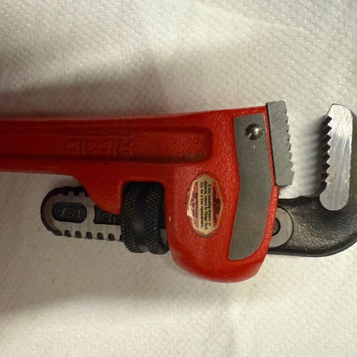 Ridgid 8inch Pipe Wrenches New, Set of 2