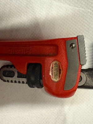 Ridgid 8inch Pipe Wrenches New, Set of 2