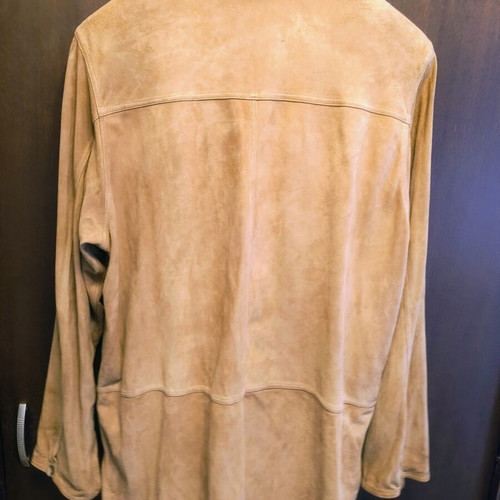 Castor jacket women's size L beige like new