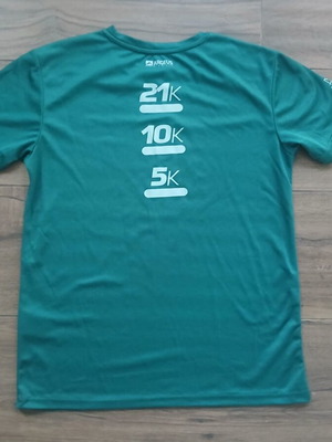 Salomon technical t-shirt size S like new, green