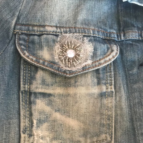 Replay jean jacket new, size M