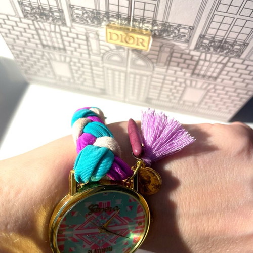 Geneva boho style wristwatch new women's