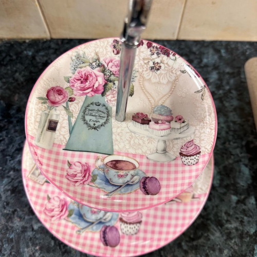 Cake and biscuit stand new