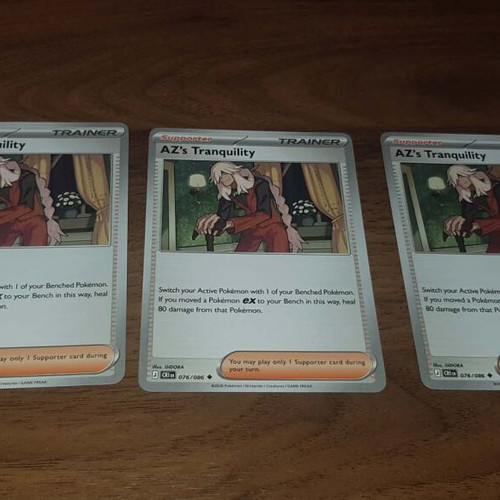 AZ's Tranquility #76 Pokemon Chaos Rising card like new