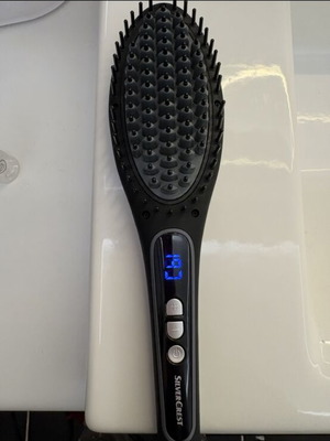 Electric Hair Straightening Brush like new