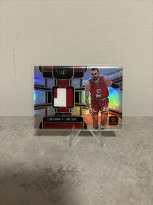 Marko Guduric 2025-26 Panini Select EuroLeague 2-Color Jersey Patch /125