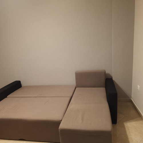 Corner sofa bed with storage space like new