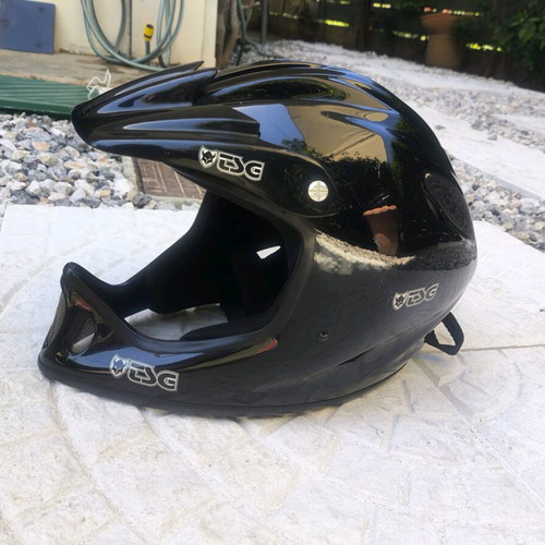 TSG Full-face Bicycle Helmet used