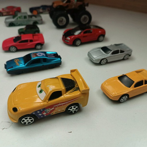 Toy cars used, assorted pack
