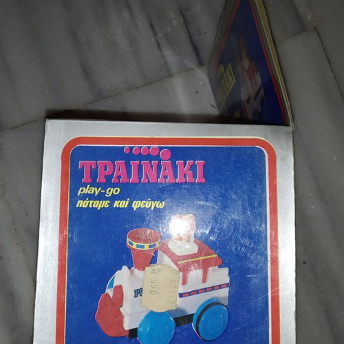 Play-go mechanical train toy new in box