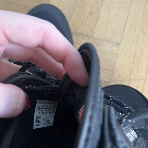 Adidas Continental 80 sneakers like new, size 39 1/3, black