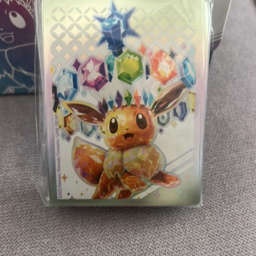 Pokemon TCG Prismatic Evolutions ETB Sleeves like new