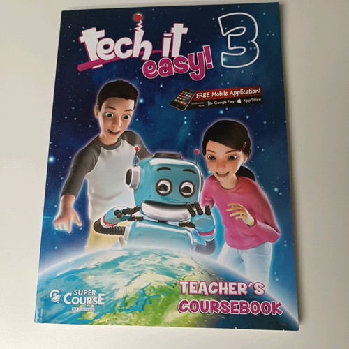 Tech it easy! 3 Teacher’s Coursebook new, 2 copies, CEFR A2 level