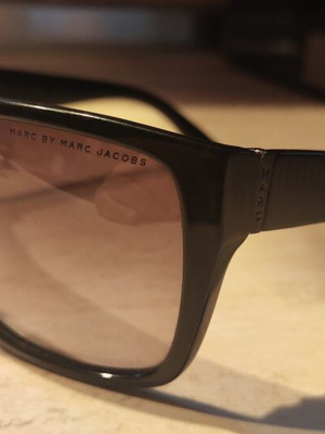 Marc Jacobs sunglasses used, black with minor scratches