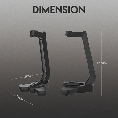 Havit HY505 Headset Stand new, black