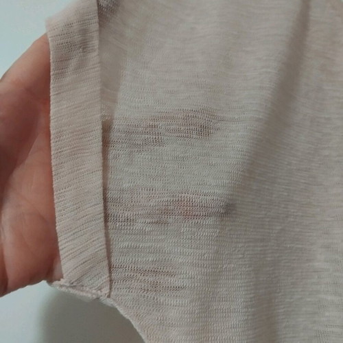 Stradivarius top like new, salmon color, size M
