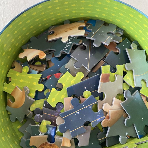 Puzzle 100 pieces with planets from Imaginarium store new