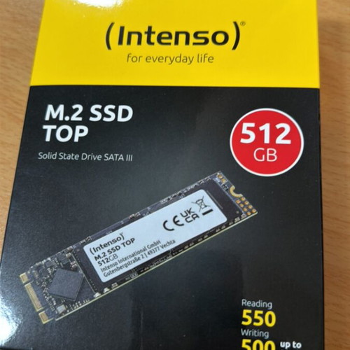 Intenso Top SSD 512GB τύπου M.2 SATA III καινούργιο