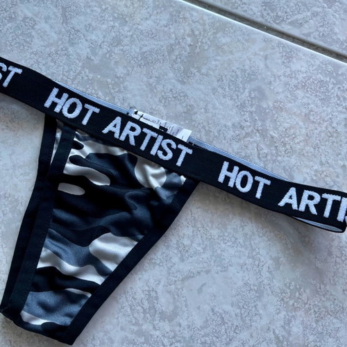 Hot Artist women's thong underwear new with camouflage color