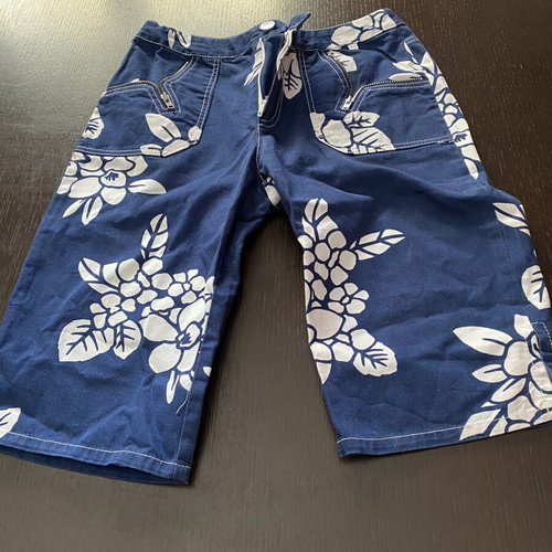 Cacharel denim shorts with zipper for 10-year-old kids