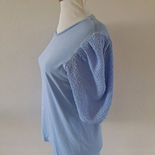 Stradivarius top size M like new, blue turquoise