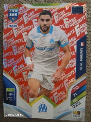 Adrenalyn 2026 Panini Fifa 365 Red Parallel Fans Favourite Neal Maupay σαν καινούργιο