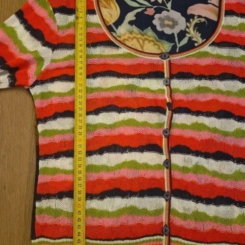 BAZAR by Christian Lacroix colourful floral cardigan