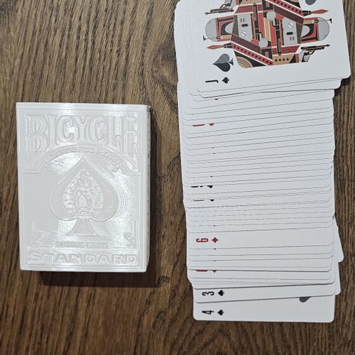 Card deck case with lid new