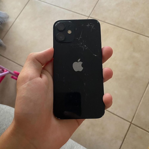 iPhone 12 mini used, 64GB, black, 76% battery health