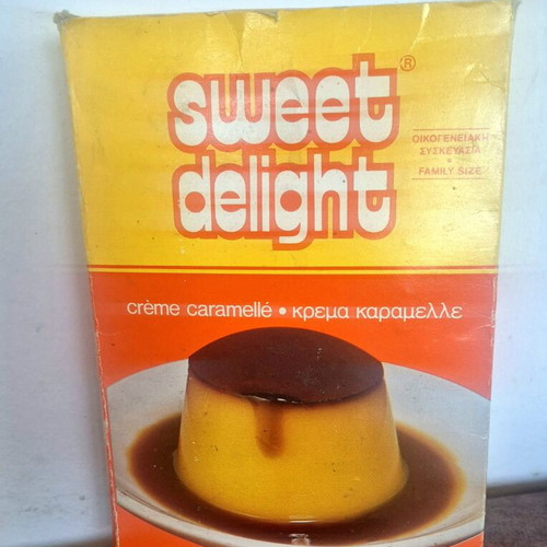 Bebelac Crème Caramel Packaging used, 1980s