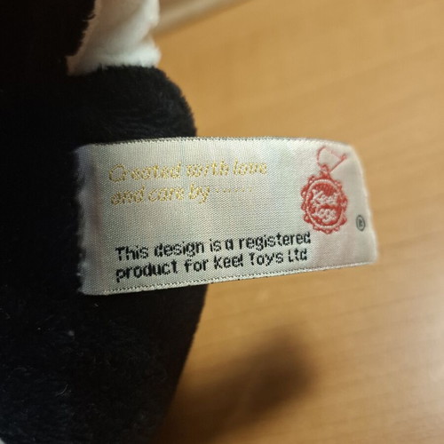 Whale plush toy like new, 14cm height