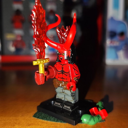 Hellboy figure from Hellboy Movie 2019, like new
