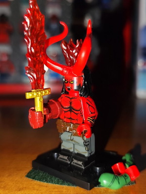 Hellboy figure from Hellboy Movie 2019, like new