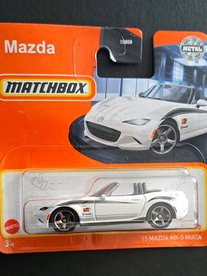 Matchbox 15' Mazda MX5 Miata new