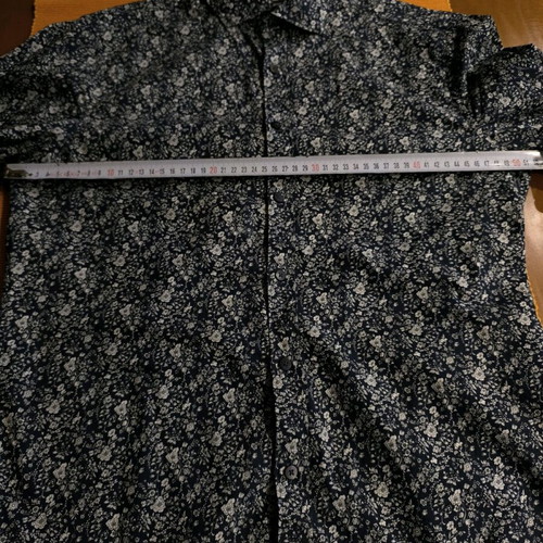 Manetti men's shirt No 40 slim line like new, multicolor