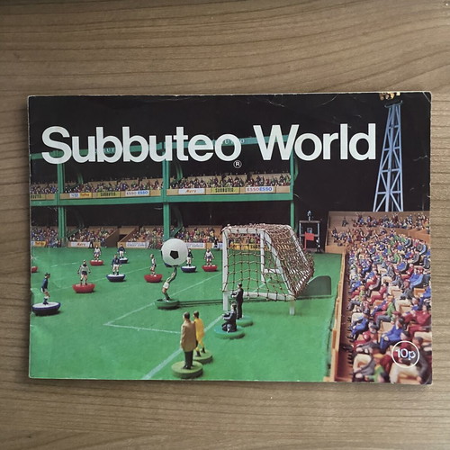 Subbuteo vintage catalogue team book since 1978