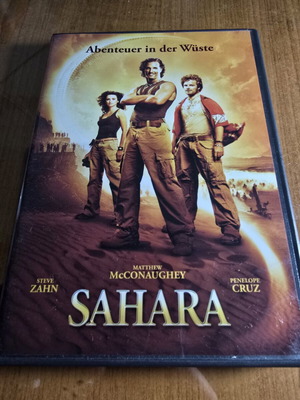 Sahara DVD like new, action adventure with Matthew McConaughey