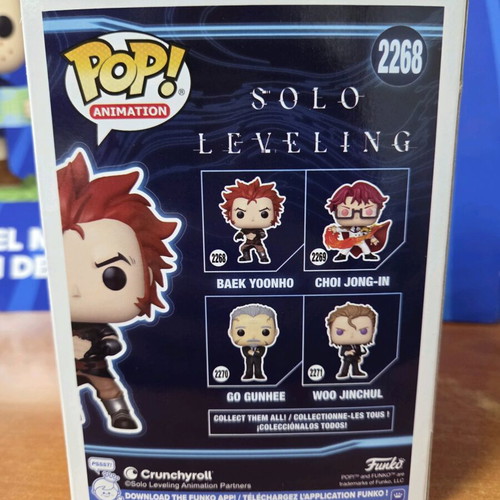 Funko Pop Animation #2268 Solo Leveling Baek Yoonho new figure