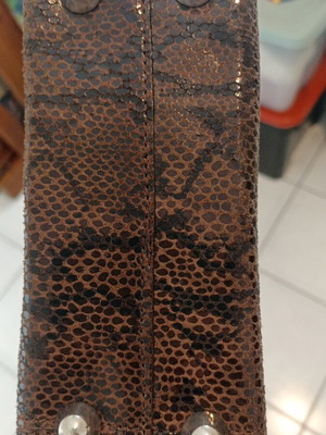 Handbag like new, brown