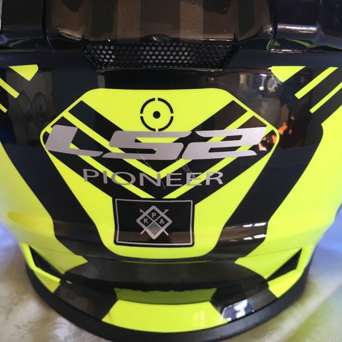 LS2 MX436 Pioneer helmet used