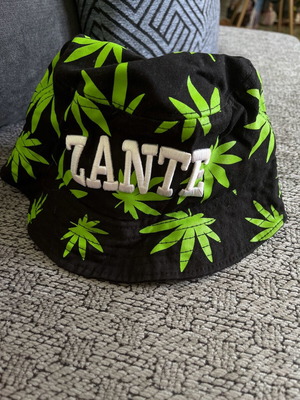 Bucket hat Zante new, black and green
