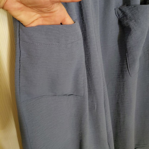 Women's pants, navy blue, size L, lightweight and comfortable