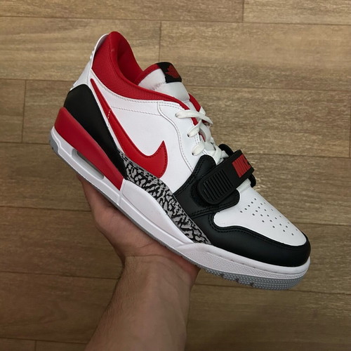 Jordan Legacy 312 Low Καινούργια Ανδρικά Sneakers Μέγεθος 44 Άσπρο Κόκκινο