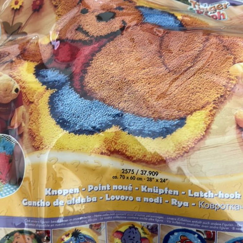 Winnie the Pooh punch needle kit used