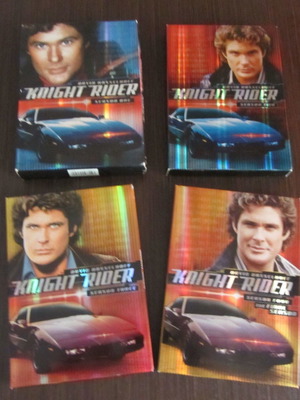 DVD σειρές Action/Drama μεταχειρισμένες με Knight Rider, Matlock, Hunter, Burn Notice