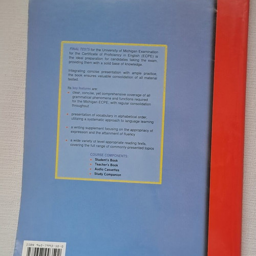 Final Tests for the Michigan Proficiency Teacher's Book, Grivas