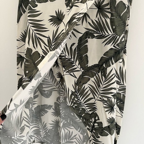 H&M summer skirt tropical pattern, size M, like new